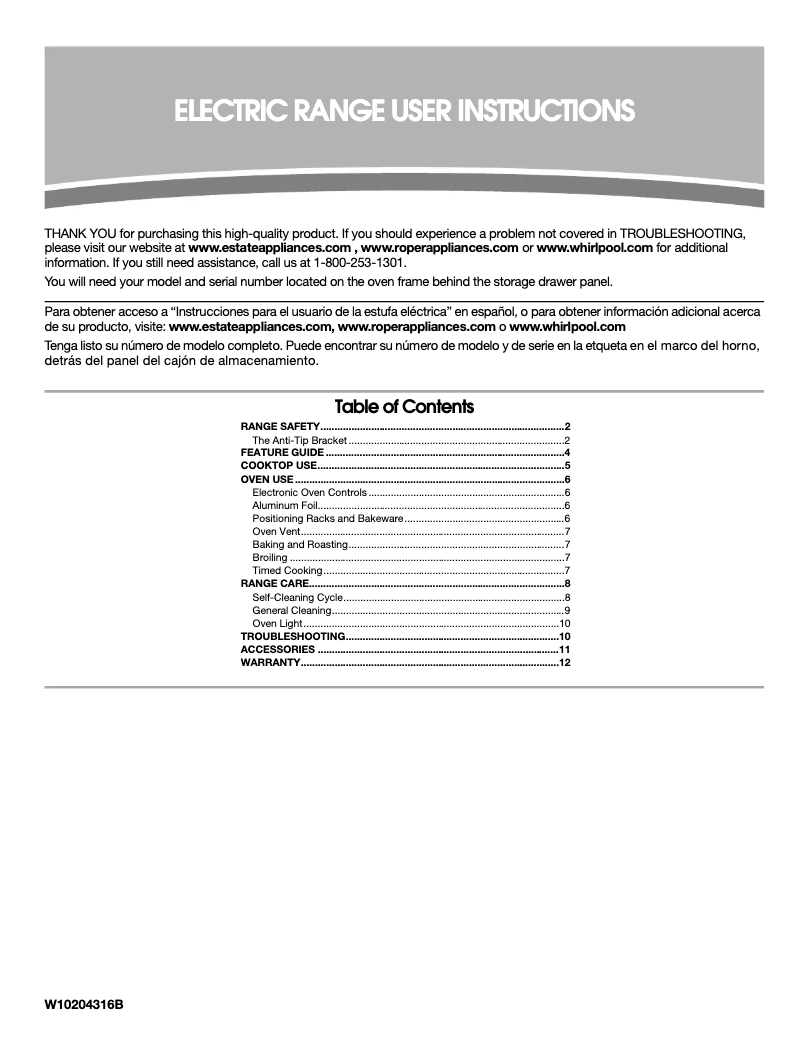 Página 1 del manual Manual de usuario Estate TES356VD