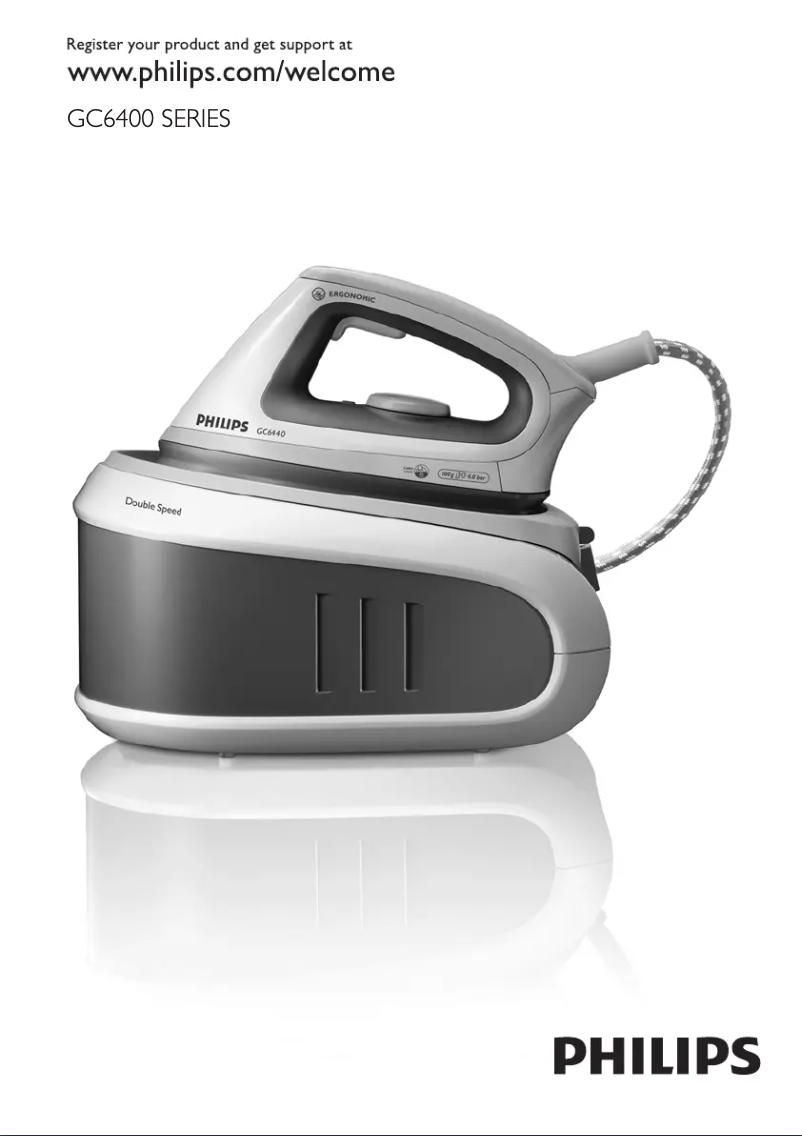 Page n°1 - Manuel utilisateur Philips CompactCare GC6405