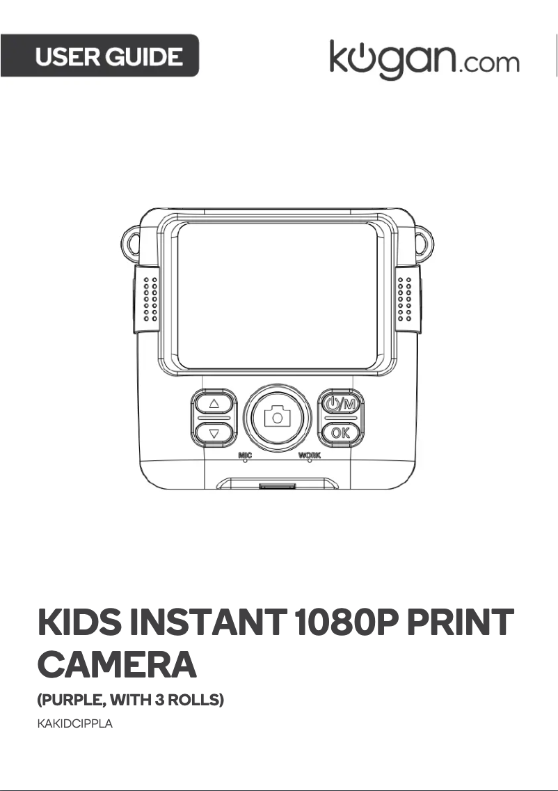 Image de la première page du manuel de l'appareil KAKIDCIPPLA