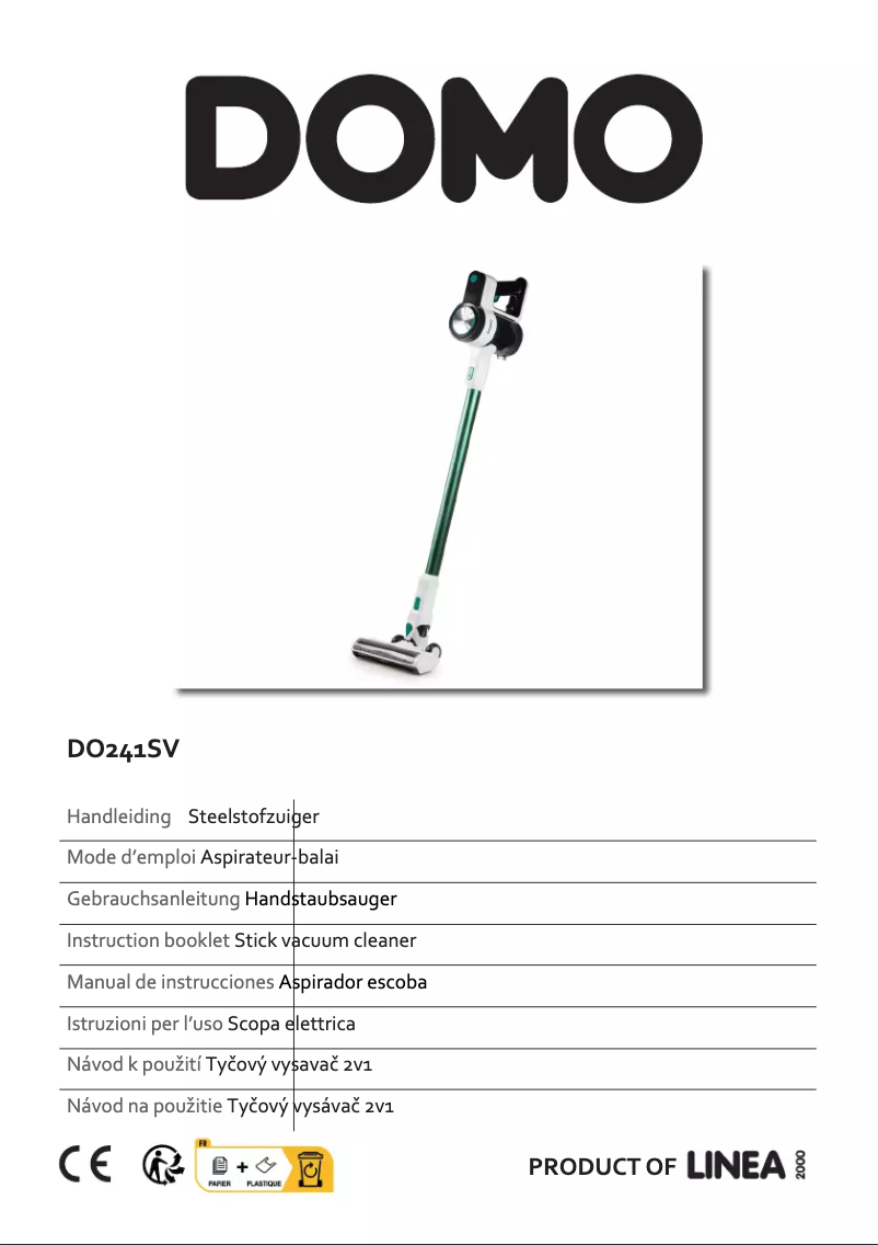 Page 1 de la notice Manuel utilisateur Domo DO241SV