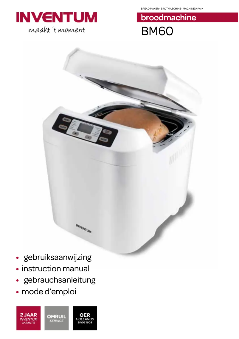 Image de la première page du manuel de l'appareil BM60