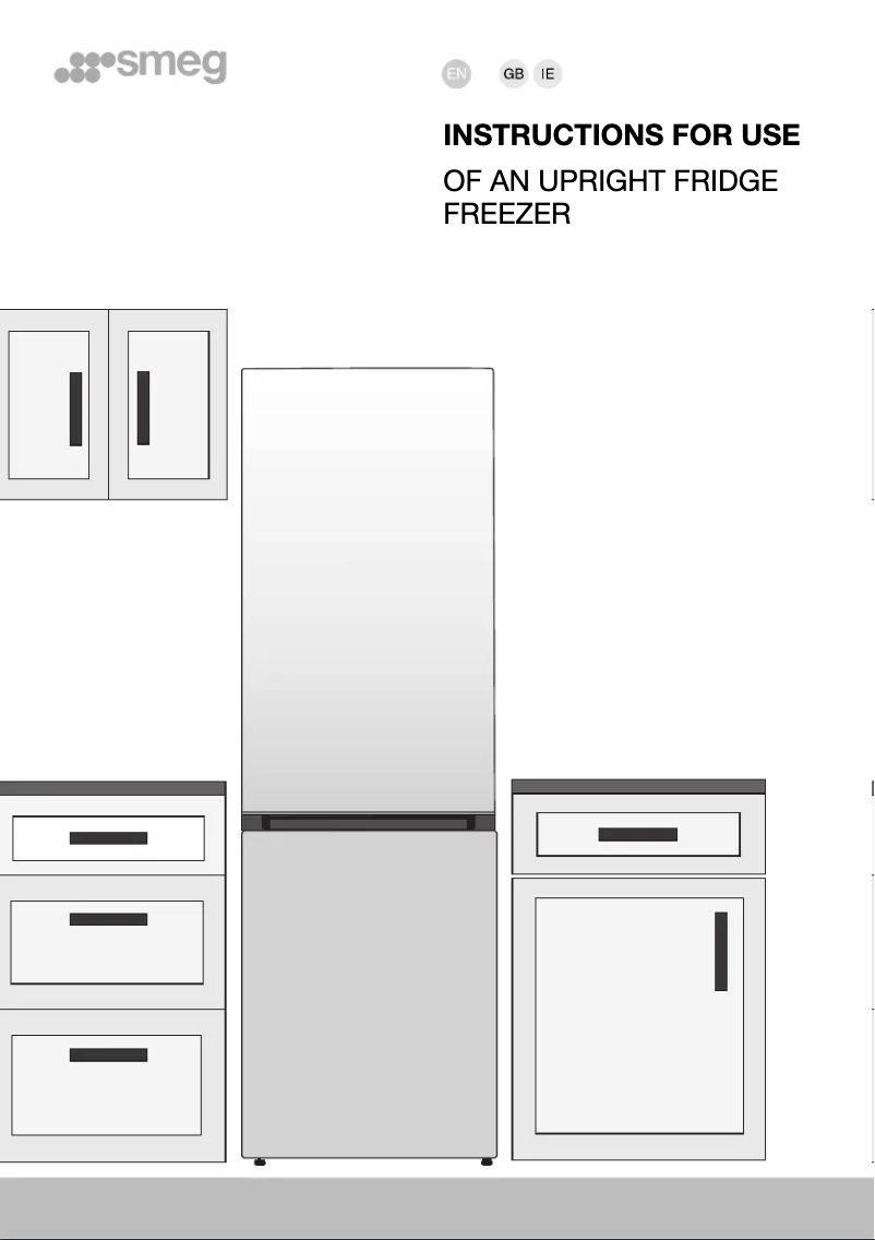 Page 1 de la notice Manuel utilisateur Smeg RC20XNC