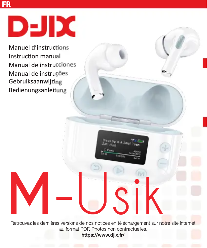 Página 1 del manual Manual de usuario D-Jix M-Usik