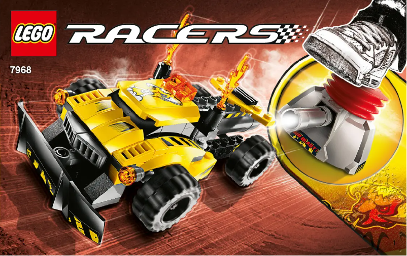 Page 1 de la notice Manuel utilisateur Lego Racers 7968