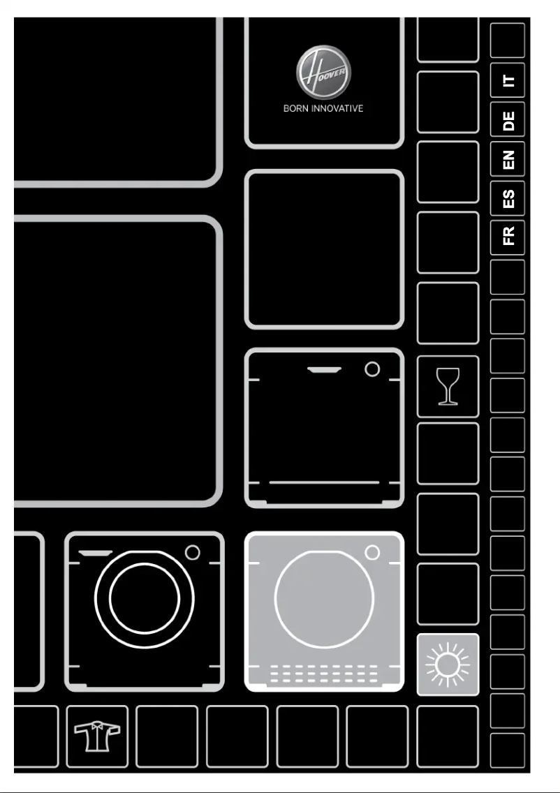 Page n°1 - Manuel utilisateur Hoover H-DRY 500 ND H8A3TCBEXS-S