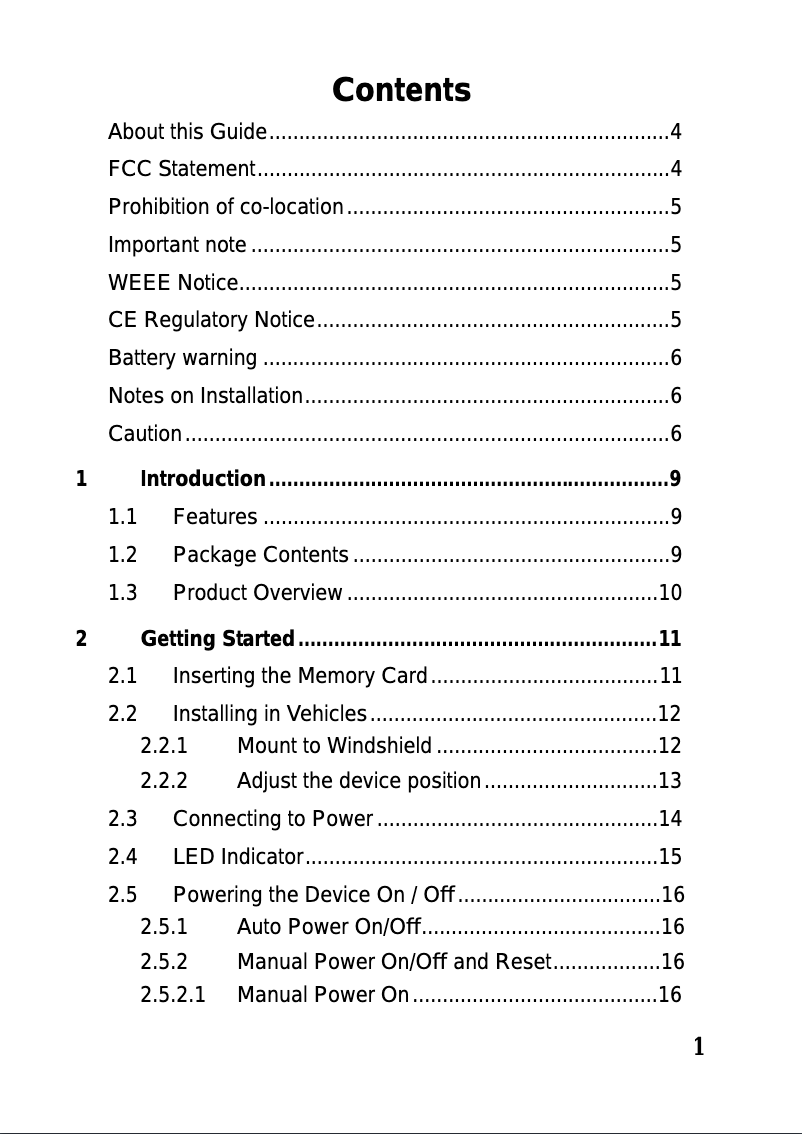 Page 1 de la notice Manuel utilisateur Praktica 10GW