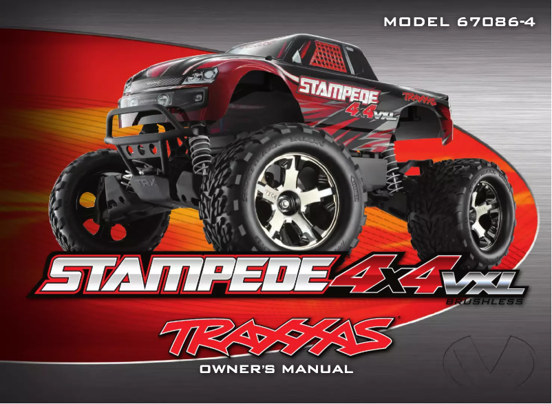 Page 1 de la notice Manuel utilisateur Traxxas Stampede VXL
