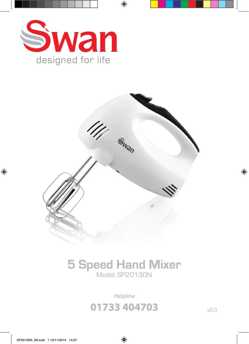 Página 1 del manual Manual de usuario Swan SP20130N