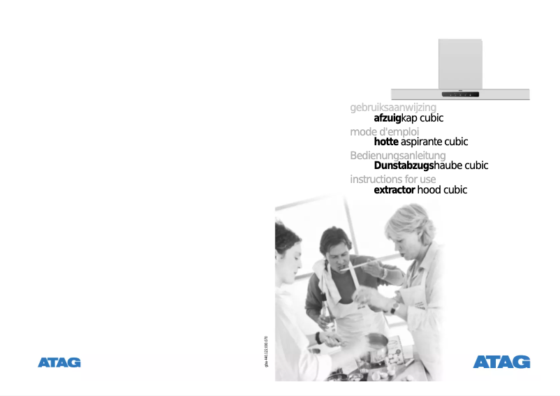 Page 1 de la notice Manuel utilisateur Atag WM611T