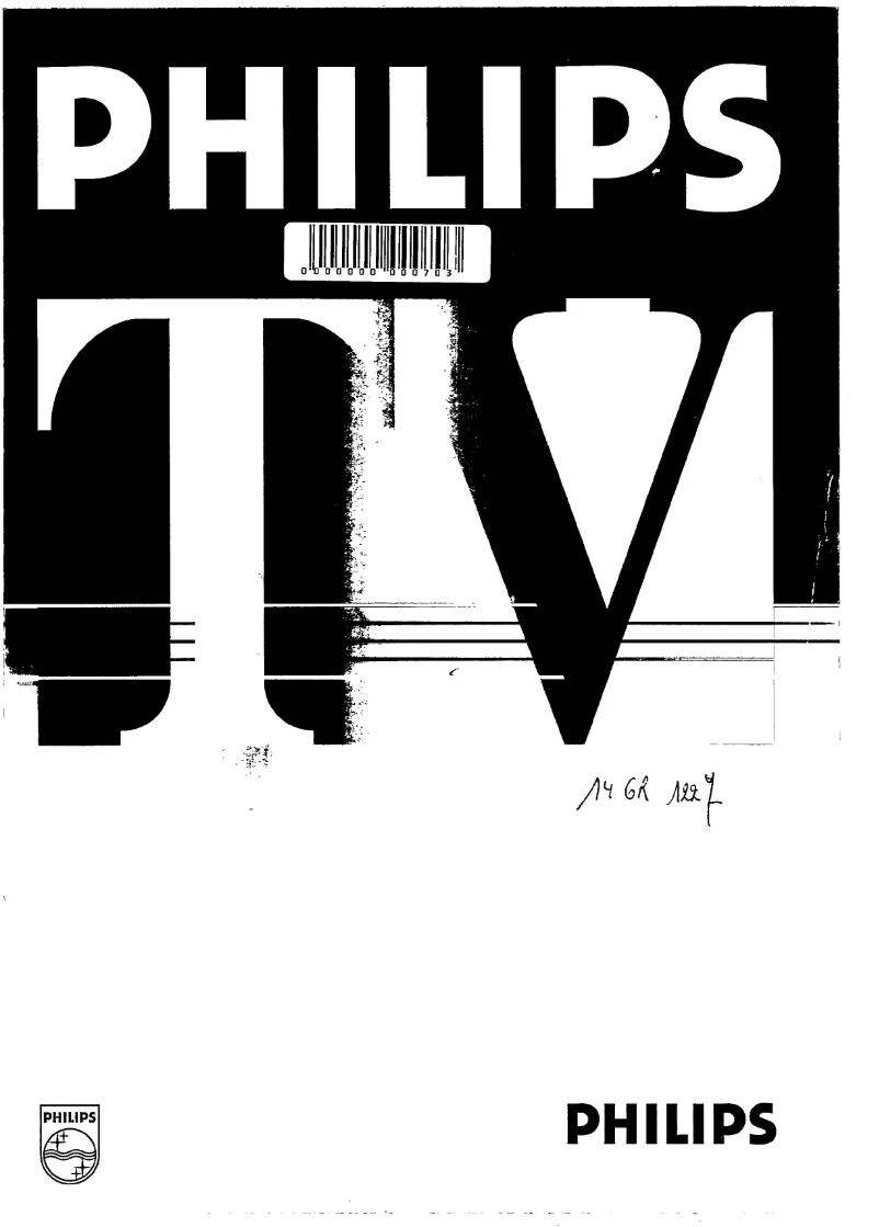 Page n°1 - Manuel utilisateur Philips 14GR1227