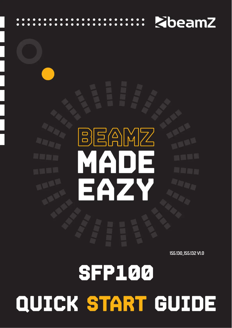 Page n°1 - Guide de démarrage rapide BeamZ SFP200