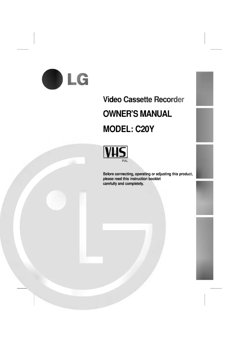 Página 1 del manual Manual de usuario LG C20Y