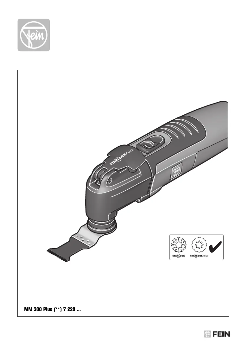 Página 1 del manual Manual de usuario Fein Multimaster MM 300 Plus Start