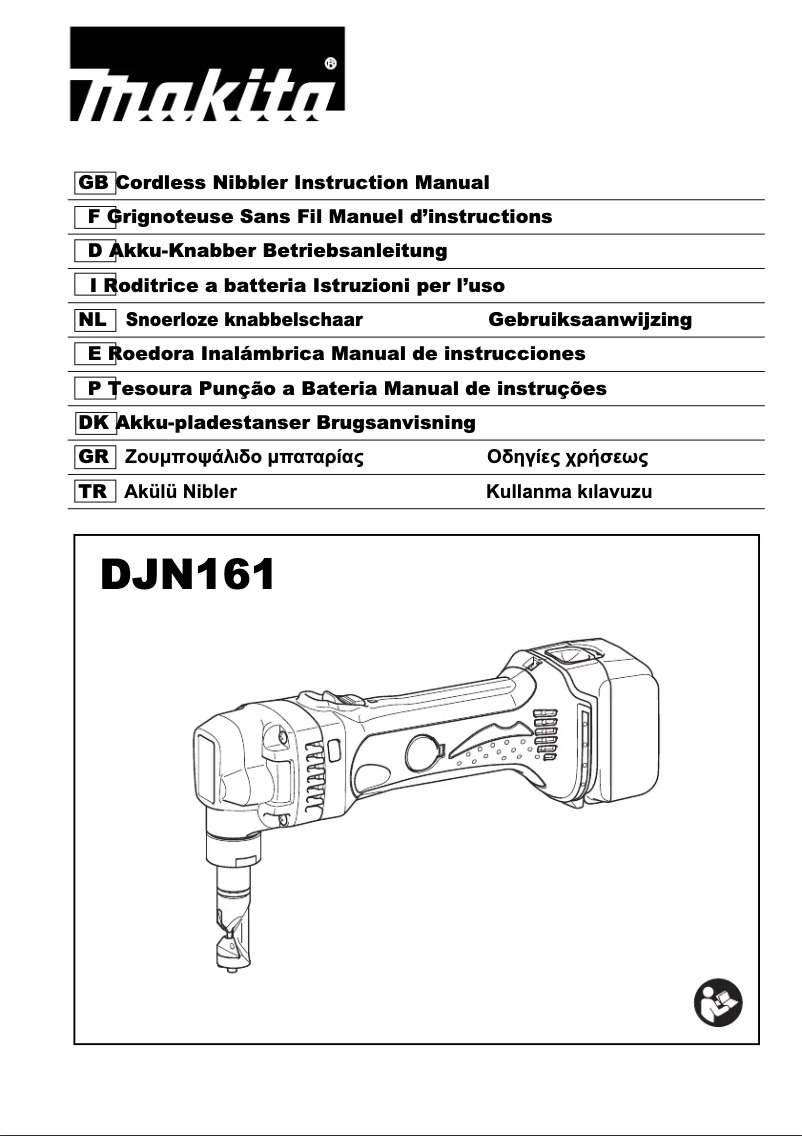 Page 1 de la notice Manuel utilisateur Makita DJN161Z