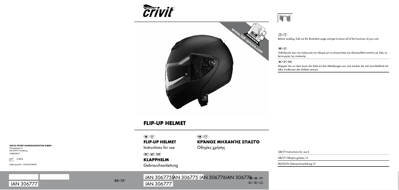 Image de la première page du manuel de l'appareil IAN 306776