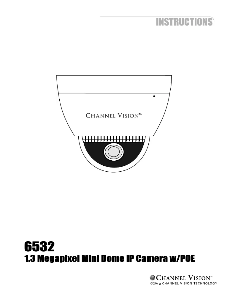 Image de la première page du manuel de l'appareil 6532