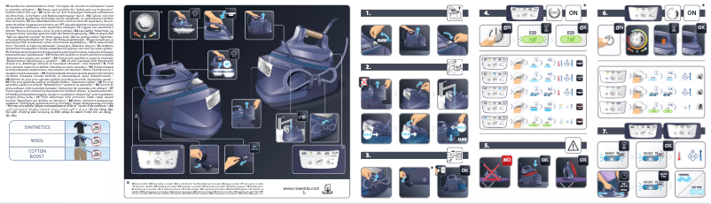 Page 1 de la notice Manuel utilisateur Rowenta Silence Steam Pro DG9246