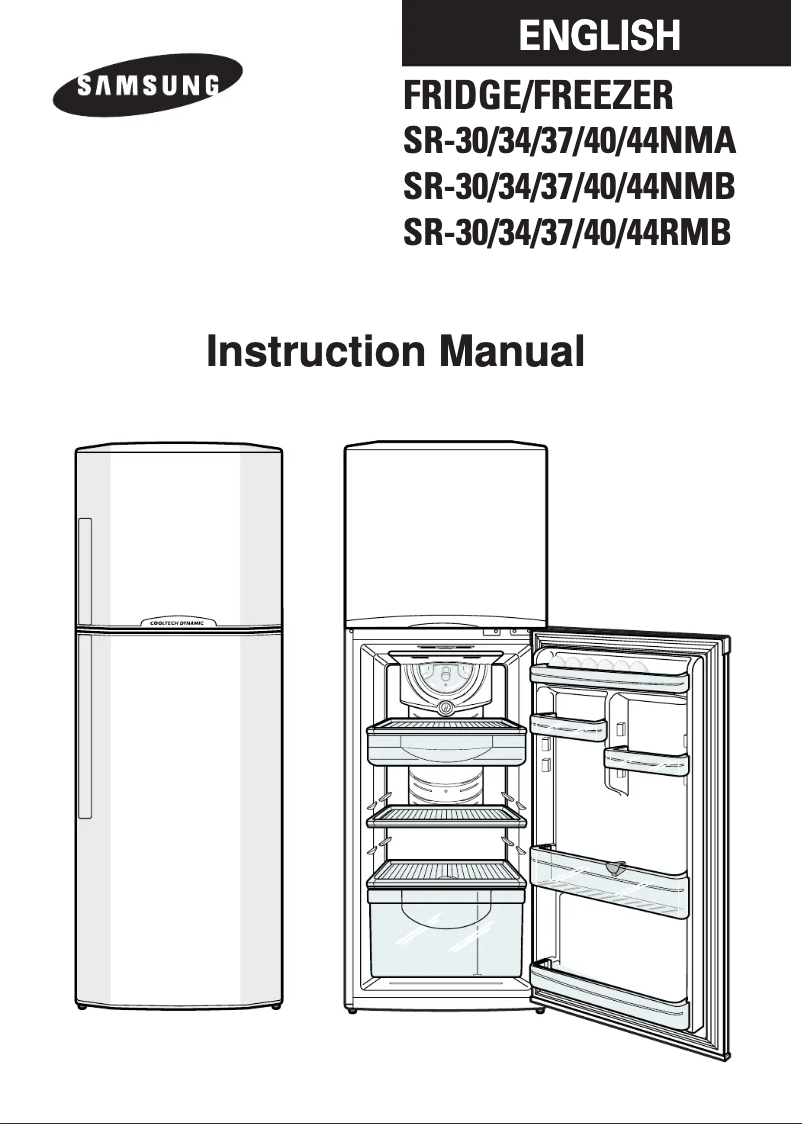 Page n°1 - Manuel utilisateur Samsung SR-34RMB