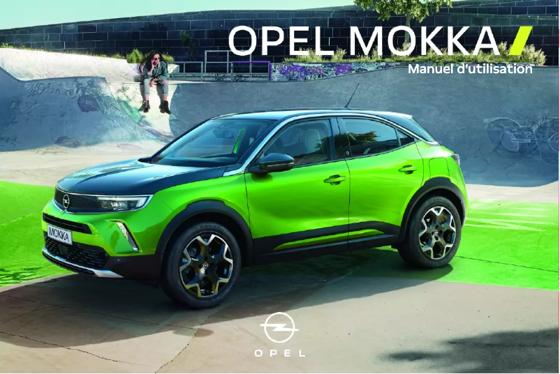 Page 1 de la notice Manuel utilisateur Opel Mokka (2022)
