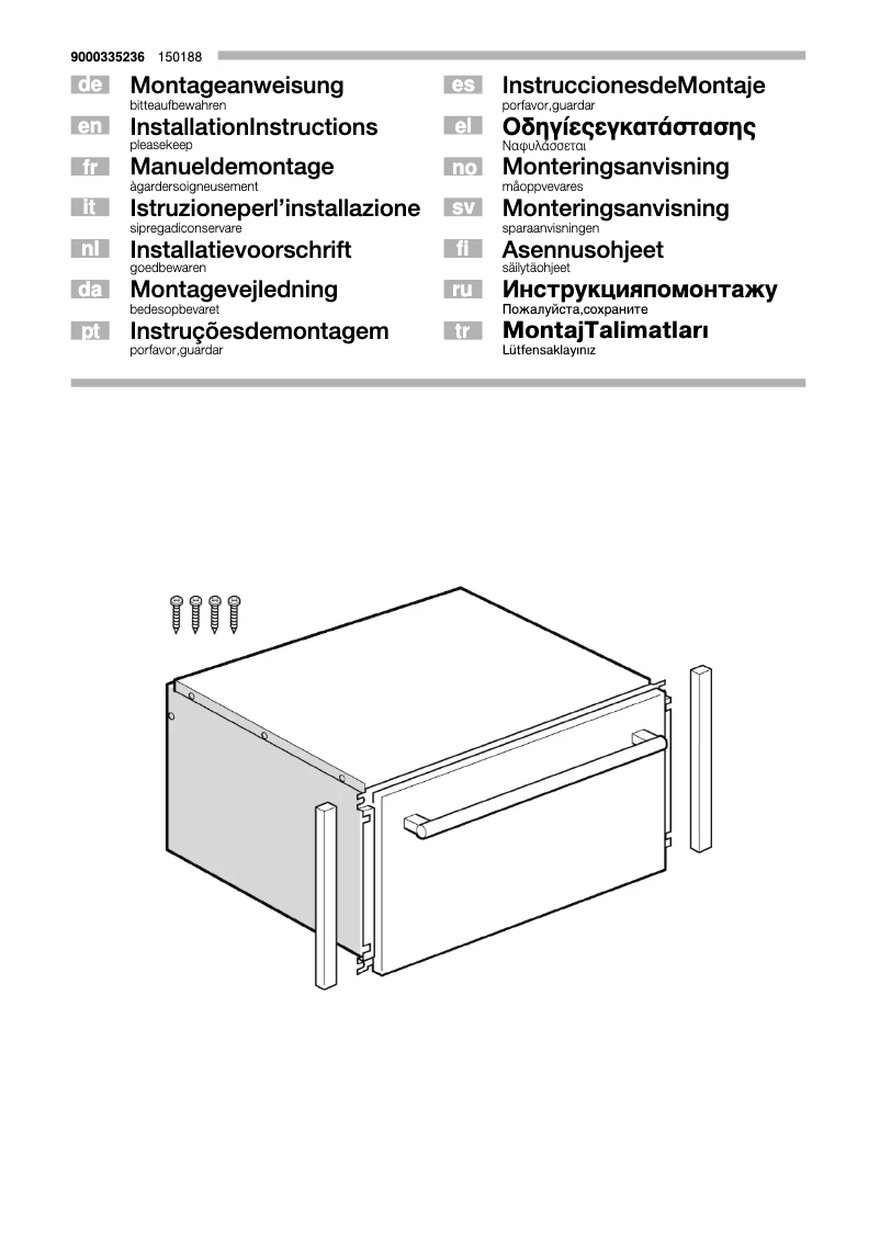 Página 1 del manual Manual de usuario Siemens HW290562B