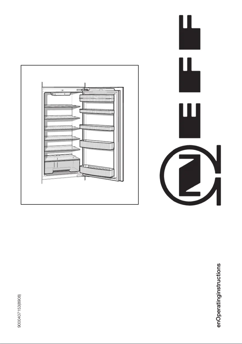 Page n°1 - Manuel utilisateur Neff K6624X6