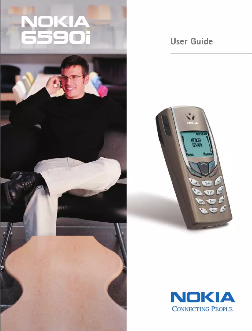 Image de la première page du manuel de l'appareil 6590i