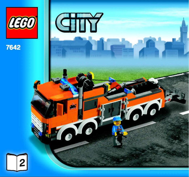 Página 1 del manual Instrucciones visuales Lego City 7642