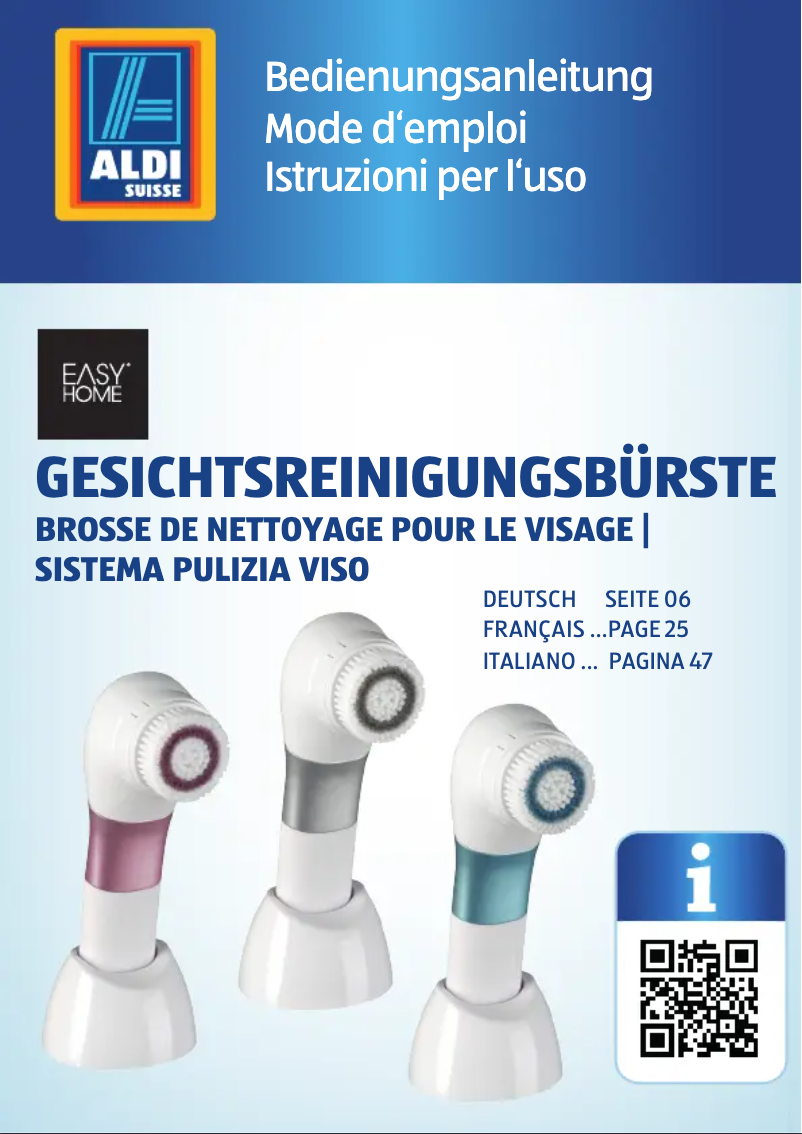 Página 1 del manual Manual de usuario Easy Home GT-FCv-03