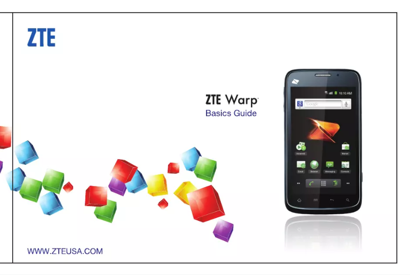 Page n°1 - Manuel utilisateur ZTE Warp