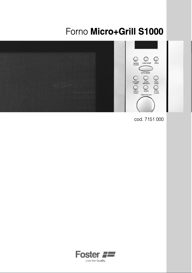 Image de la première page du manuel de l'appareil 7151 000