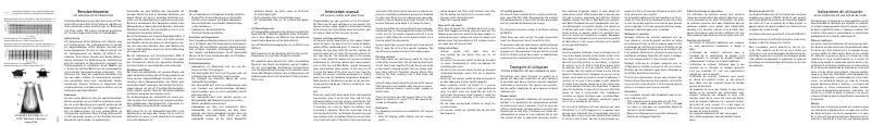 Page n°1 - Manuel utilisateur Alfi 0825239100
