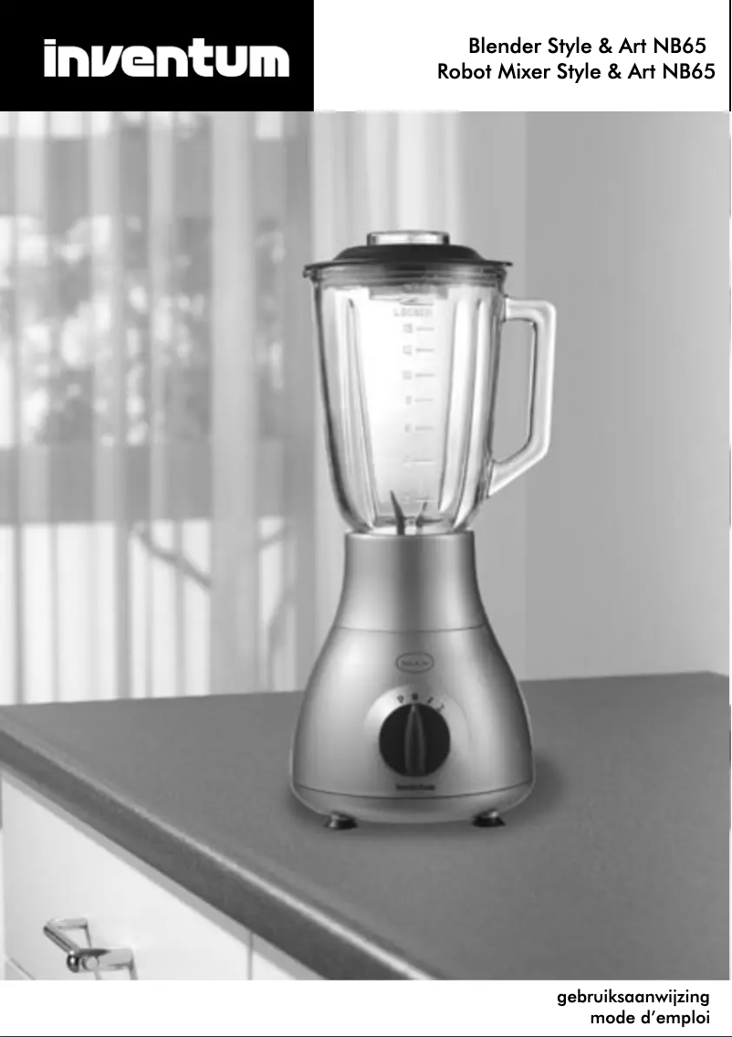 Page n°1 - Manuel utilisateur Inventum NB65
