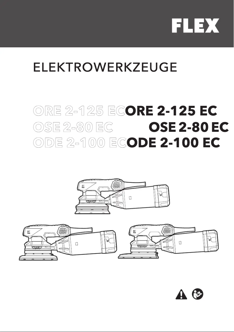 Page n°1 - Manuel utilisateur Flex ODE 2-100 EC
