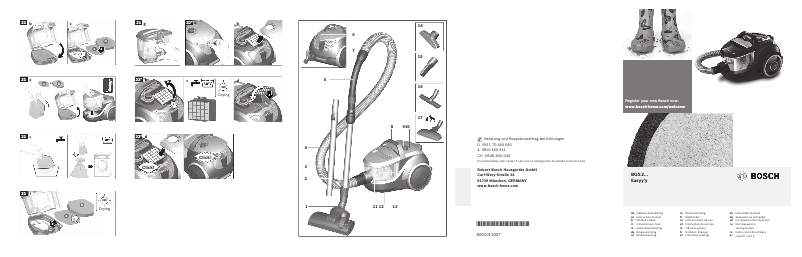 Image de la première page du manuel de l'appareil BGS22121