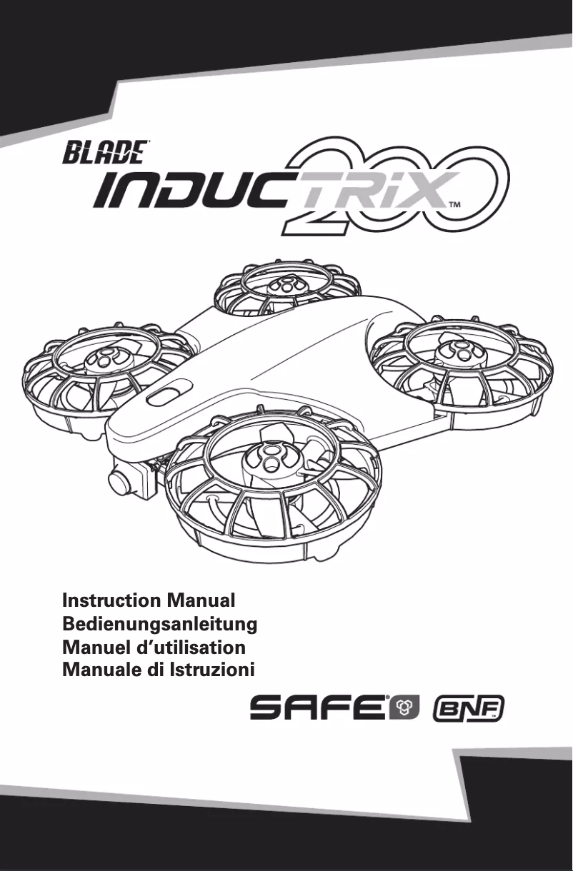 Page n°1 - Manuel utilisateur Blade Inductrix BNF
