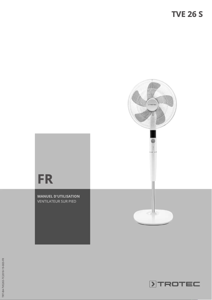 Image de la première page du manuel de l'appareil TVE 26 S