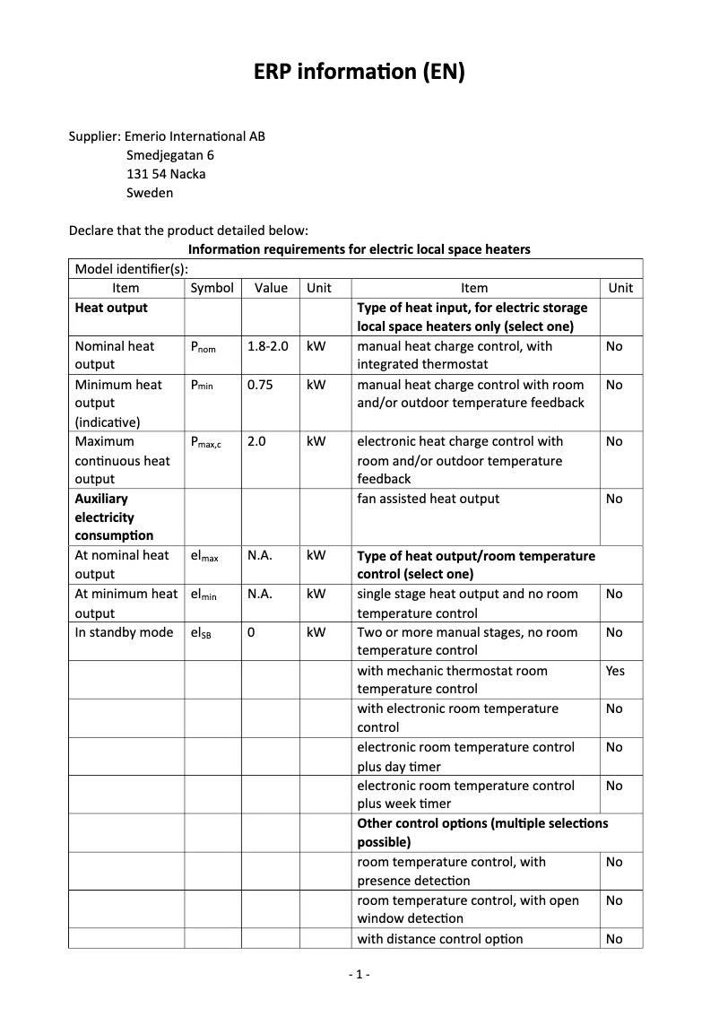 Image de la première page du manuel de l'appareil CH-119330