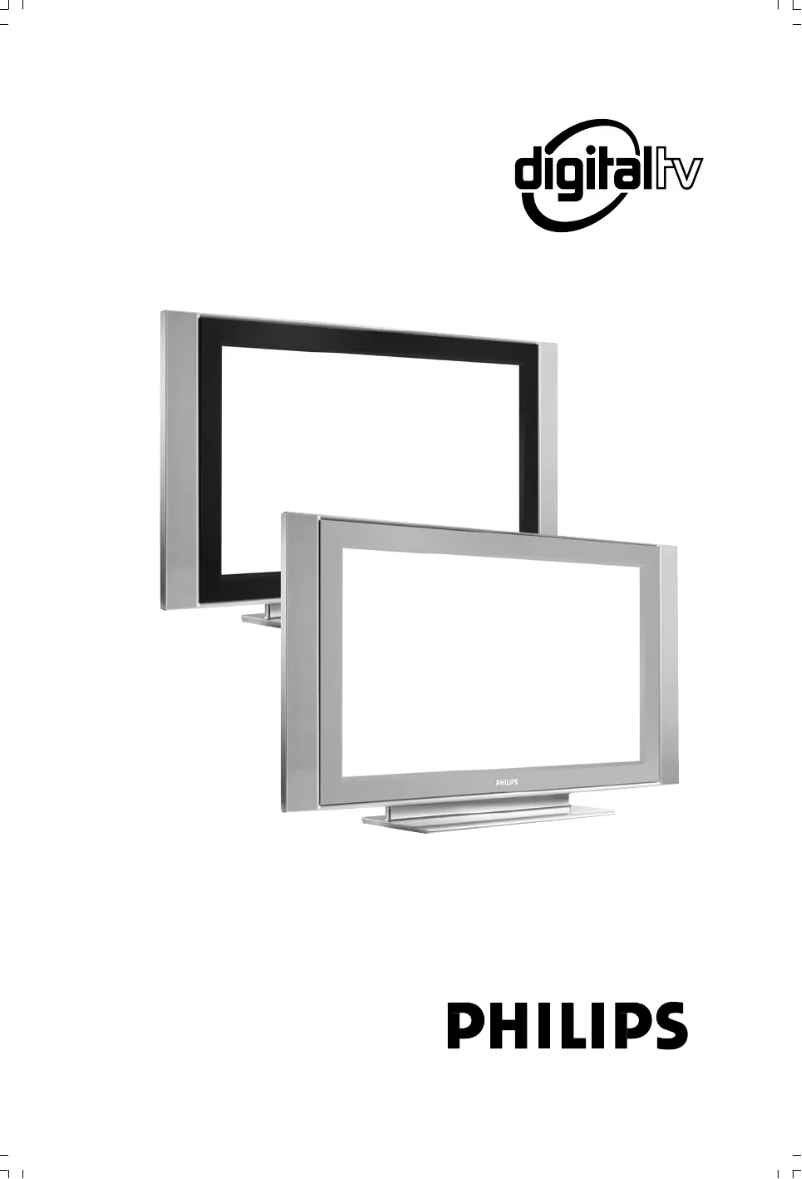 Page 1 de la notice Manuel utilisateur Philips 37PF5520D