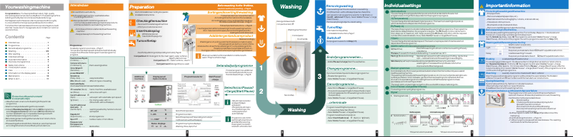 Page 1 of the manual User Manual Bosch WAS2846CEE