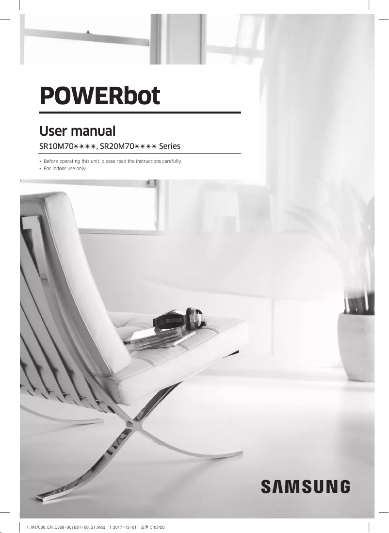 Page n°1 - Manuel utilisateur Samsung SR20M7070WS