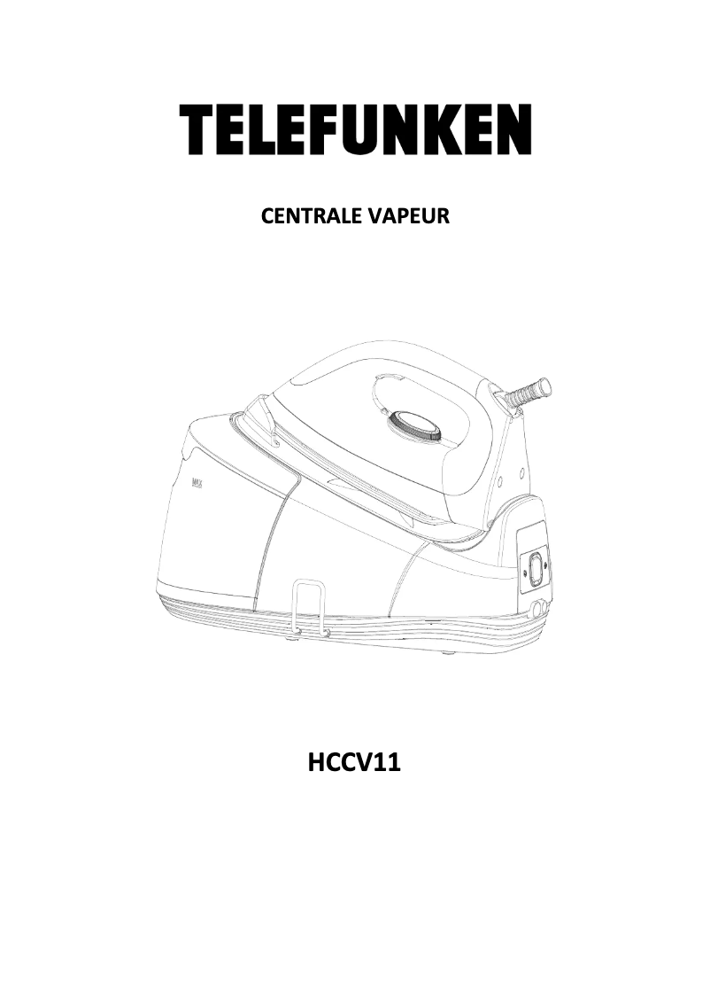 Page n°1 - Manuel utilisateur Telefunken HCCV-11