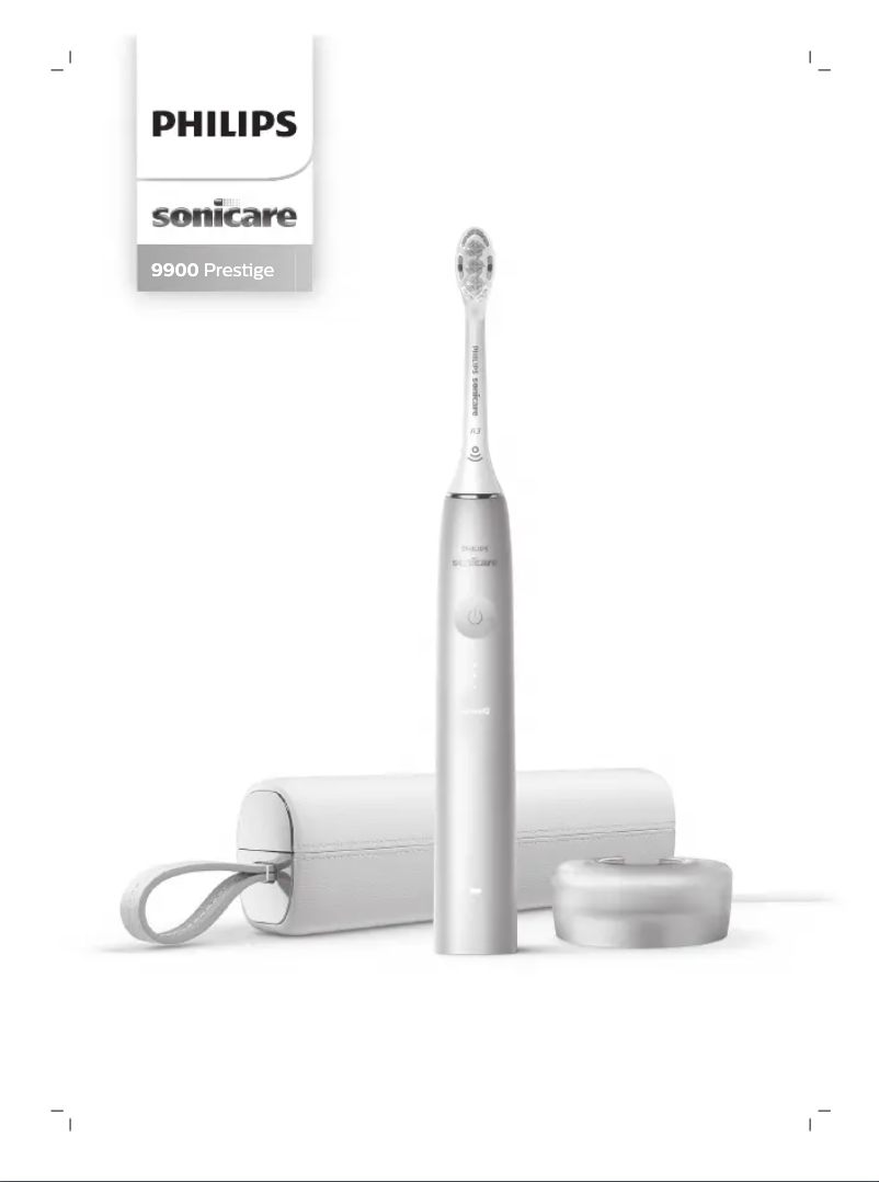 Page n°1 - Manuel utilisateur Philips Sonicare DiamondClean Prestige HX9992
