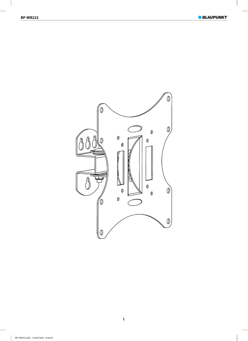 Image de la première page du manuel de l'appareil BP-WB222