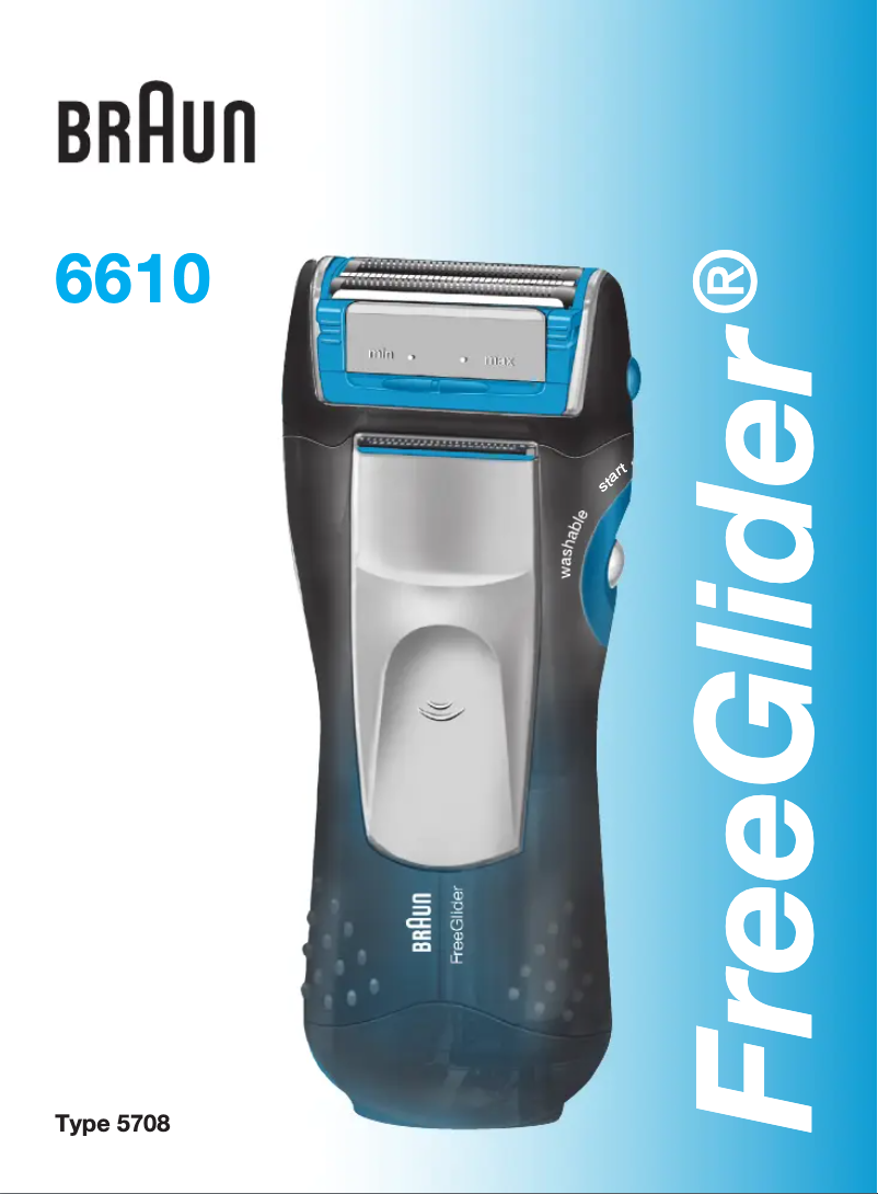 Image de la première page du manuel de l'appareil FreeGlider 6610