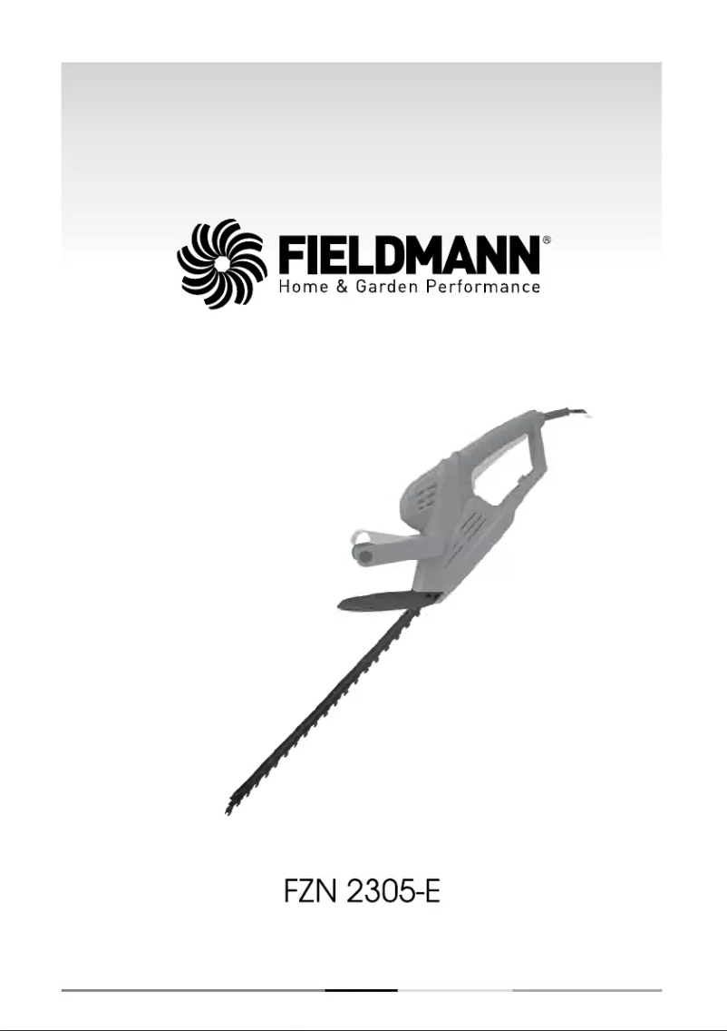 Image de la première page du manuel de l'appareil FZN 2305-E