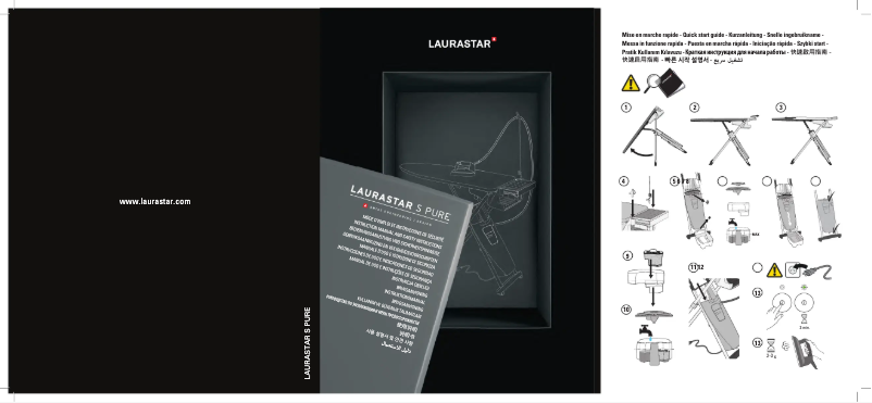 Page n°1 - Manuel utilisateur Laurastar S Pure Xtra