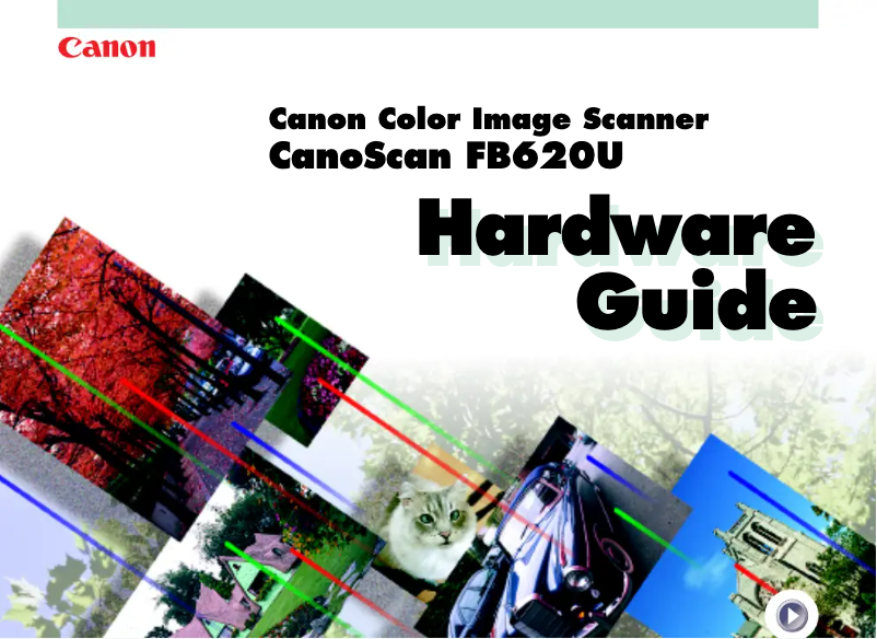 Page 1 de la notice Manuel utilisateur Canon CanoScan FB 620U