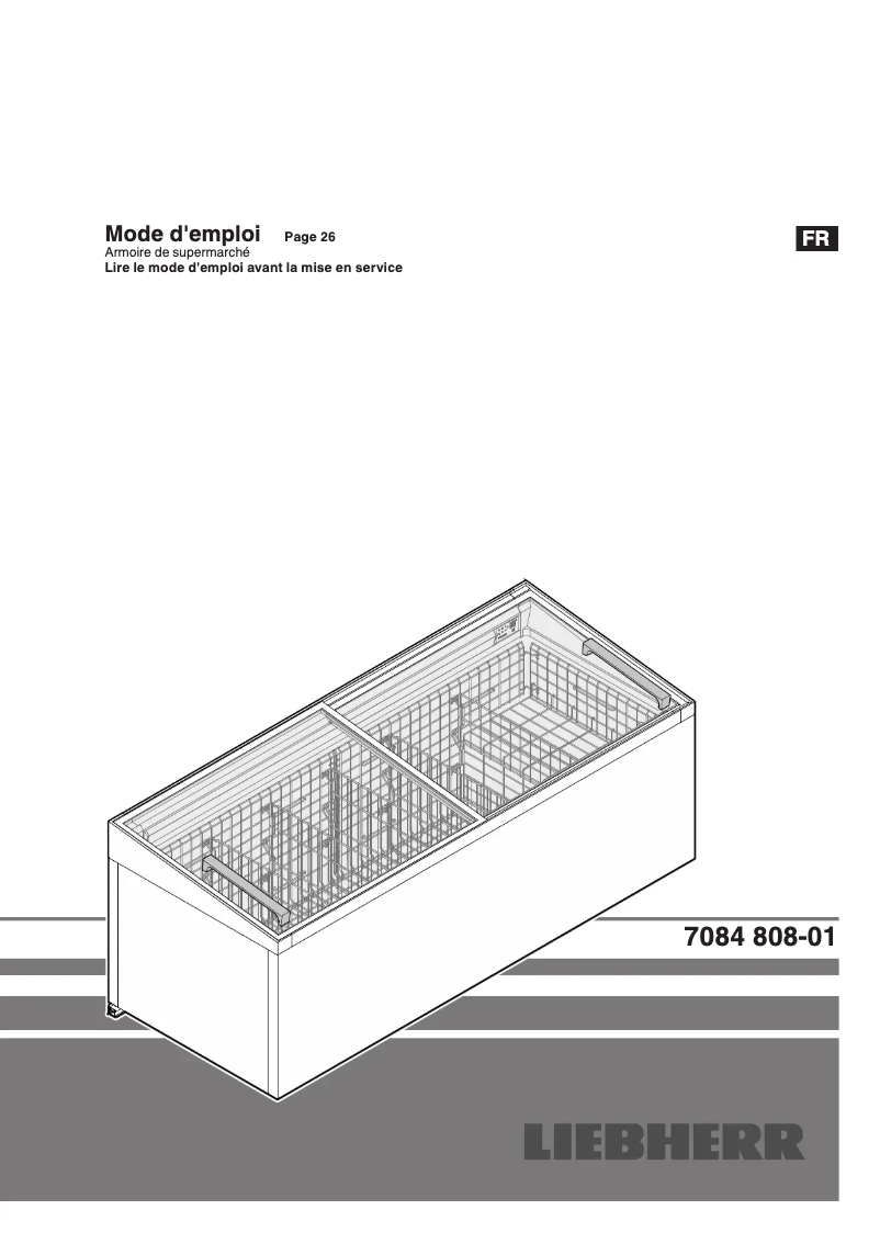 Page n°1 - Manuel utilisateur Liebherr STEs 772