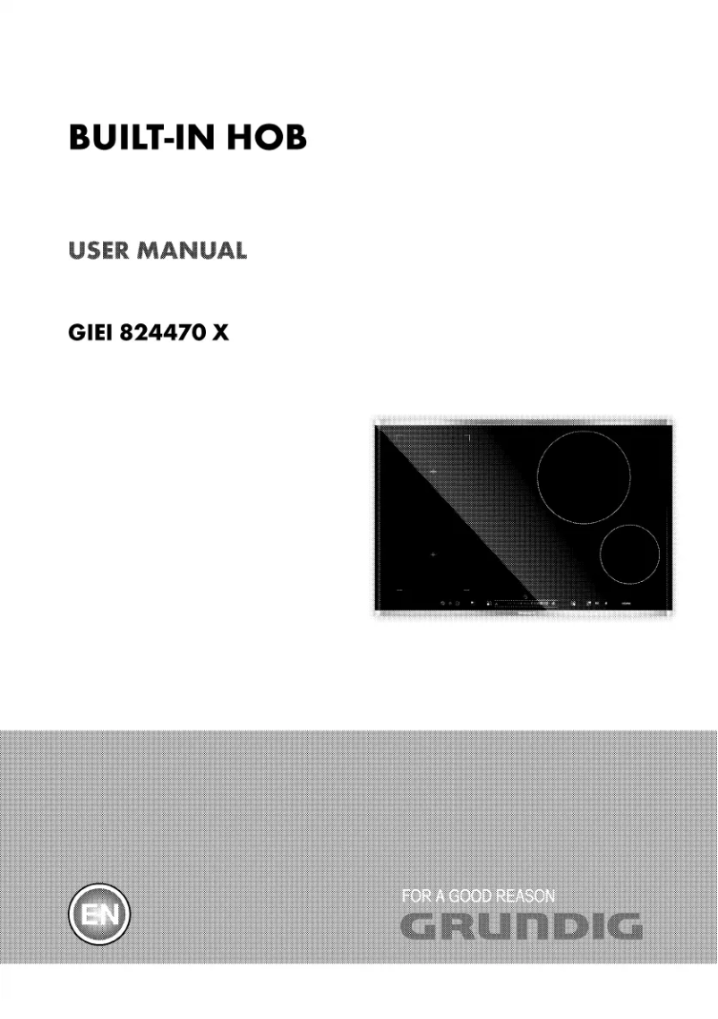 Image de la première page du manuel de l'appareil GIEI824470