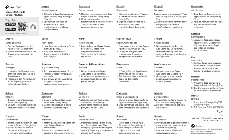 Page 1 de la notice Manuel utilisateur TP-Link Tapo T310